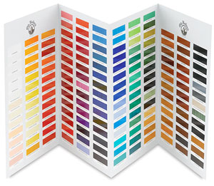 Hand-painted Color Chart