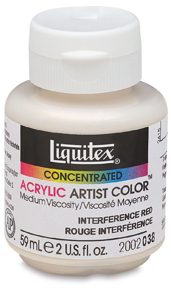 2 oz Bottle, Interference Red