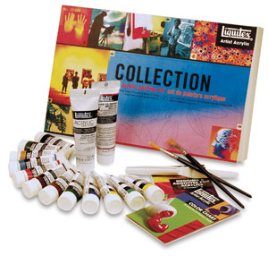 Liquitex Heavy Body Artist Acrylic Sets, Artist Acrylic Collection Set of 12 Tubes