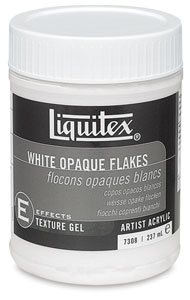 White Opaque Flakes