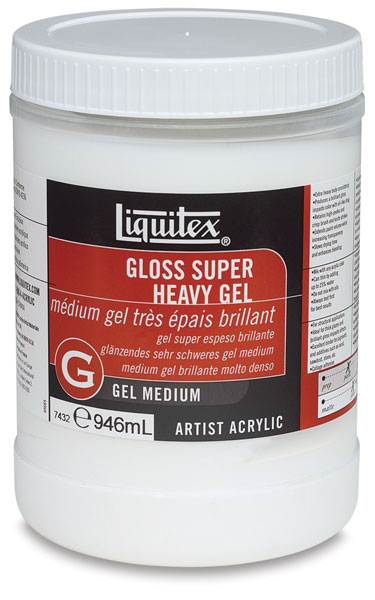 Gel Medium, Super Heavy Gloss