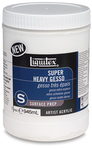 Super Heavy Gesso, 32 oz Jar