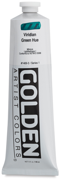 Viridian Green Hue, 5 oz Tube