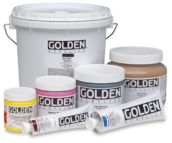 Golden Heavy Body Artist Acrylics Blick Art Materials