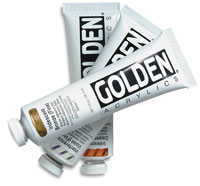 Golden Interference and Iridescent Heavy Body Acrylic Colors
