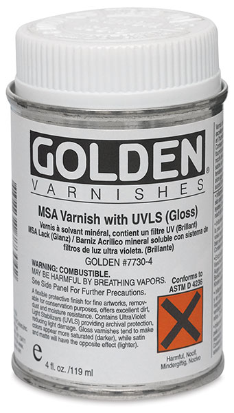 MSA Varnish, 4 oz Can