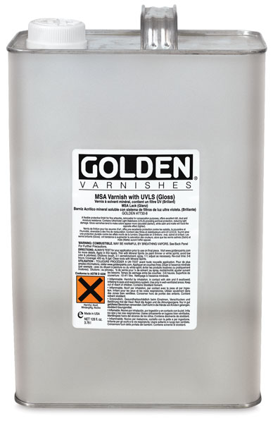 MSA Varnish, 128&nbsp;oz Can