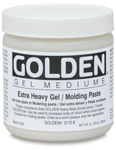 Extra Heavy Gel/Molding Paste, 8 oz