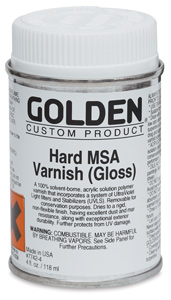 Hard MSA Varnish - Gloss, 4 oz