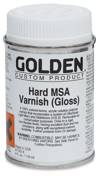 Hard MSA Varnish - Gloss, 4 oz