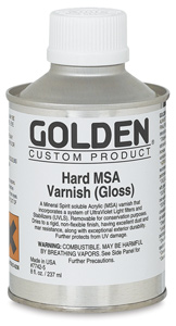 Hard MSA Varnish - Gloss, 8&nbsp;oz
