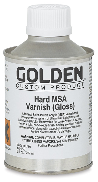 Hard MSA Varnish - Gloss, 8&nbsp;oz