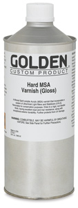 Hard MSA Varnish - Gloss, 32&nbsp;oz