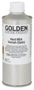 Hard MSA Varnish - Satin, 16&nbsp;oz