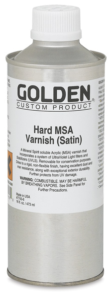 Hard MSA Varnish - Satin, 16&nbsp;oz