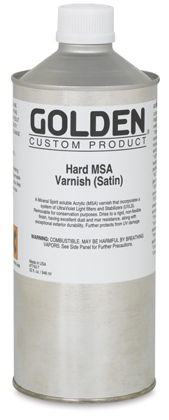 Hard MSA Varnish - Satin, 32&nbsp;oz