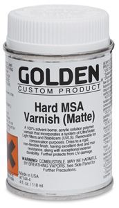 Hard MSA Varnish - Matte, 4&nbsp;oz