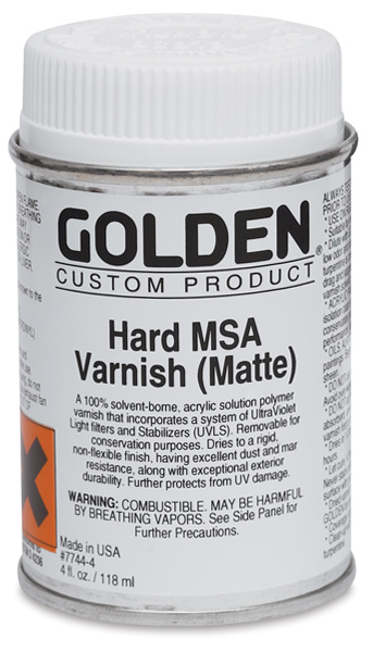 Hard MSA Varnish - Matte, 4&nbsp;oz