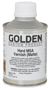 Hard MSA Varnish - Matte, 8&nbsp;oz