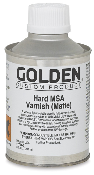 Hard MSA Varnish - Matte, 8&nbsp;oz