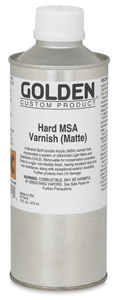 Hard MSA Varnish - Matte, 16&nbsp;oz