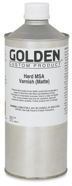 Hard MSA Varnish - Matte, 32&nbsp;oz