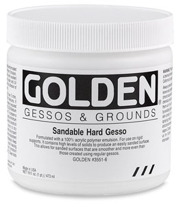 Sandable Hard Gesso, 16&nbsp;oz