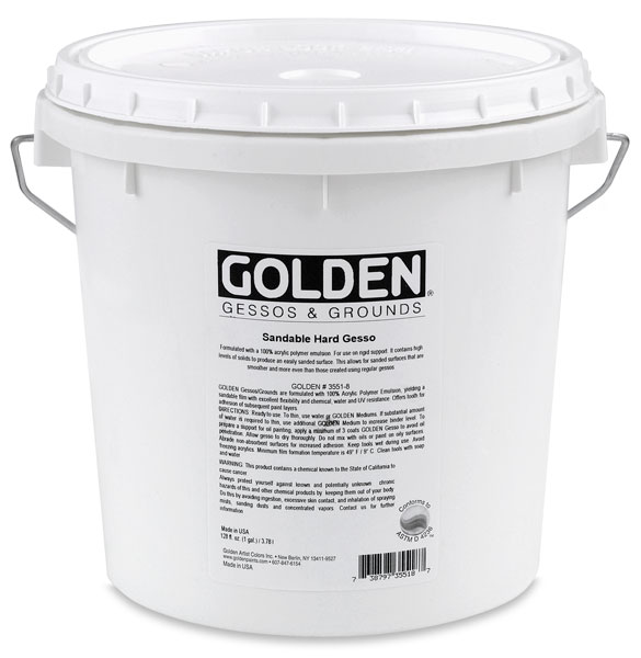 Sandable Hard Gesso, Gallon