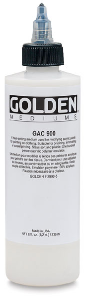 Having issues with printing on fabrics while using Golden GAC 900. Should I  switch to Speedball fabric inks? : r/SCREENPRINTING