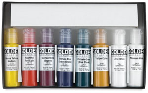 Golden Fluid Acrylics Sets, Set of 8