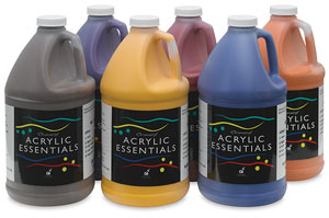 Set of 6, Secondary Colors, Half Gallons