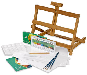 Easel Painting Set, Acrylic