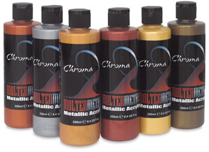 Molten Metal Acrylics, Set of 6