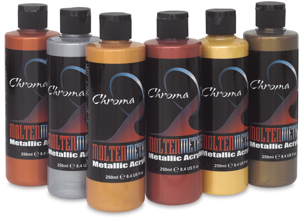 Molten Metal Acrylics, Set of 6