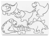 Dinosaurs, Set of 5