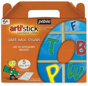 Starter Set of 5 tubes, Alphabet &nbsp; NEW! 