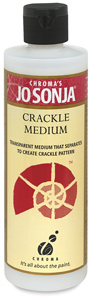 Crackle Medium, 8 oz Bottle