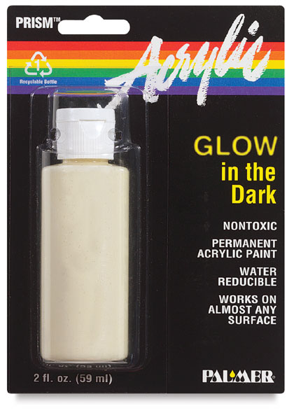 Glow-In-The-Dark Luminous Paint, 2 oz