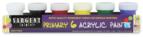 Basic Colors, Set of 6