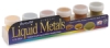 Set of 6 Metallic Colors