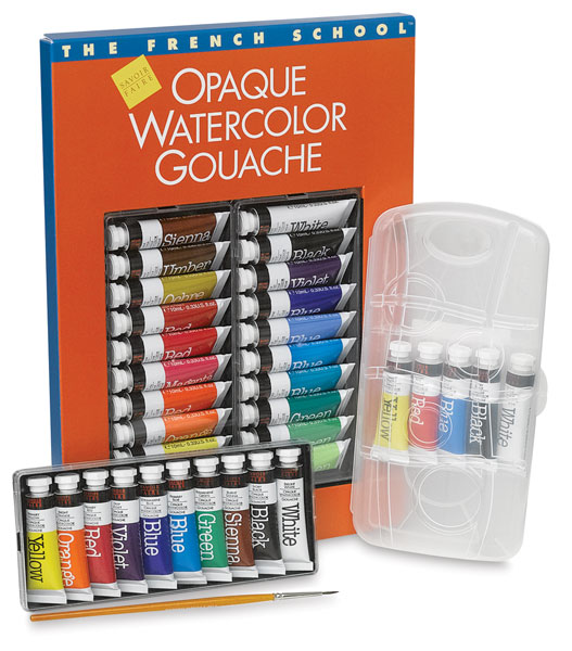 Opaque Watercolor Gouache Sets