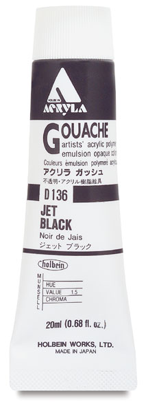 Jet Black, 20 ml Tube