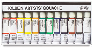 Artists' Set of 12 Colors, 5 ml Tubes