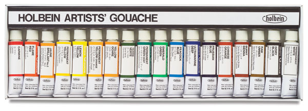 Artists' Set of 18 Colors, 5 ml Tubes
