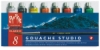 Set of 8 Colors with Brush