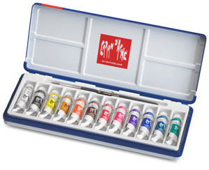 Set of 12 Colors with Brush