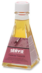 Casein Varnish, 3.75 oz Bottle Casein Varnish, 3.75 oz Bottle