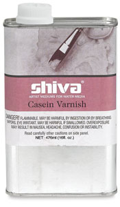 Casein Varnish, 16 oz Can