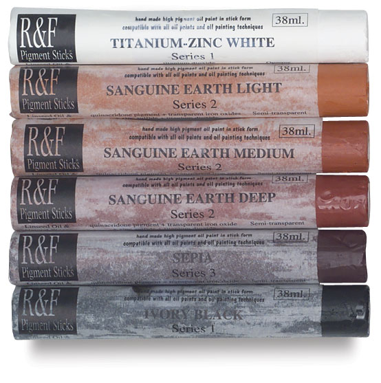 Figure Drawing Set of 6 Colors