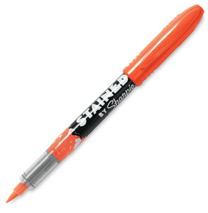 Sharpie Stained, Orange